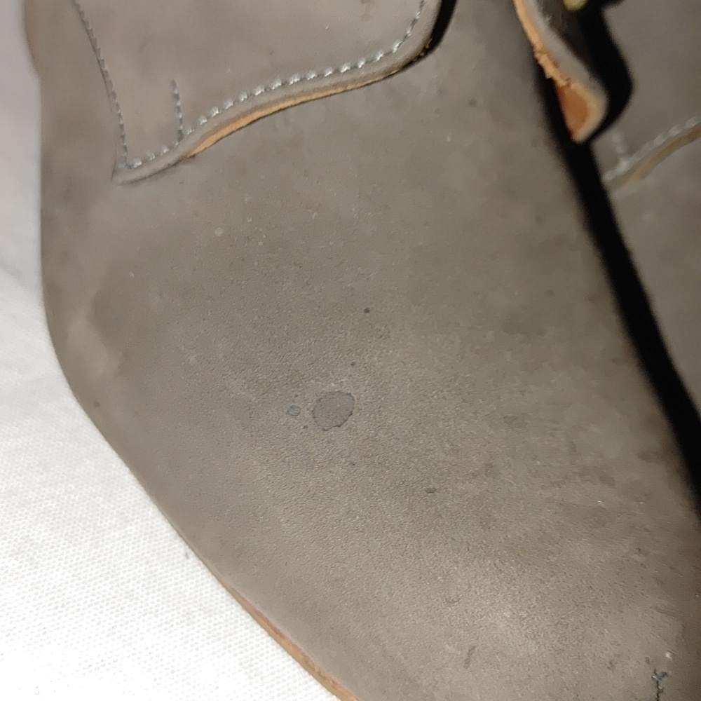 Rachel Comey Lace Up Sling Back Leather Wooden Block Heel Round Toe Mule 8.5 - Picture 9 of 14